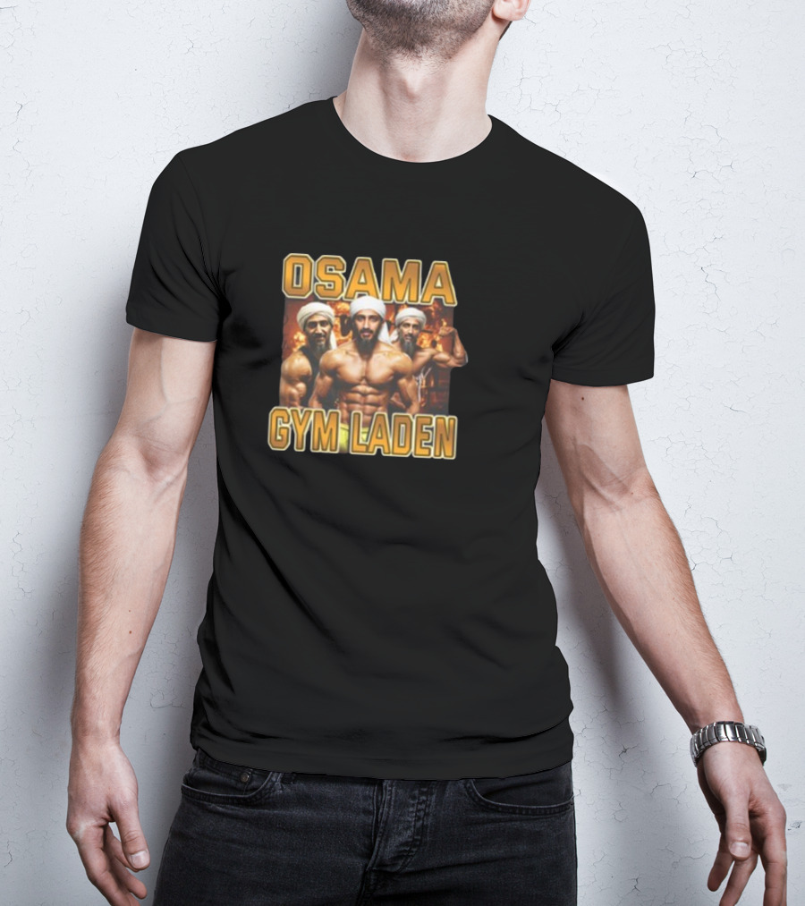 Osama Gym Laden Lifting T-Shirt