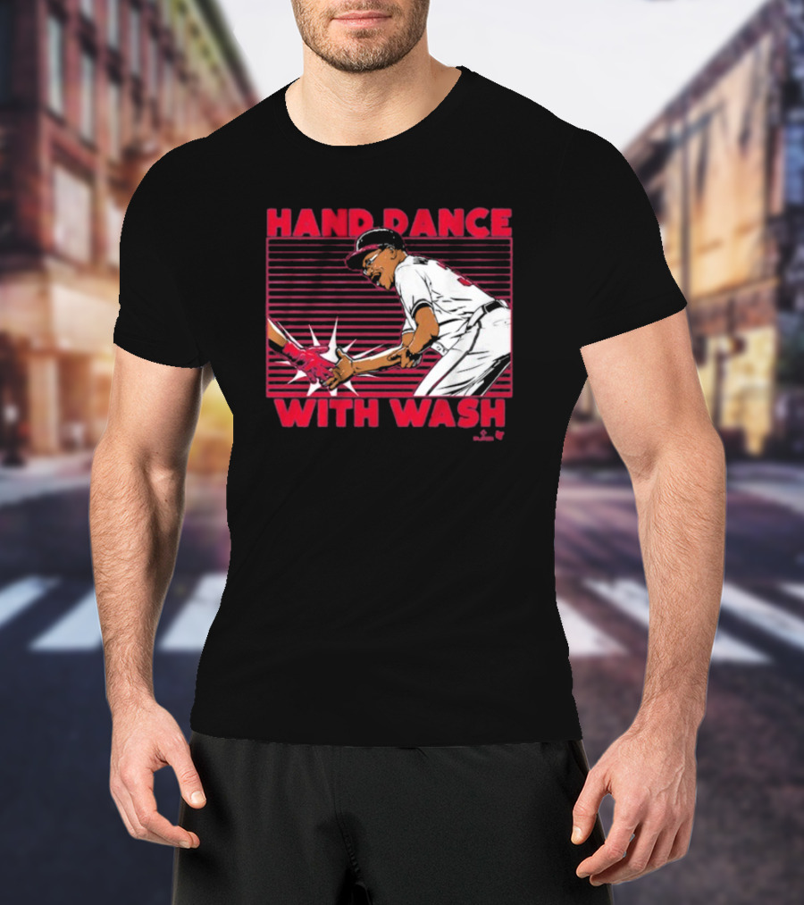 Hand Dance With Wash Baseball Celebration T-Shirt