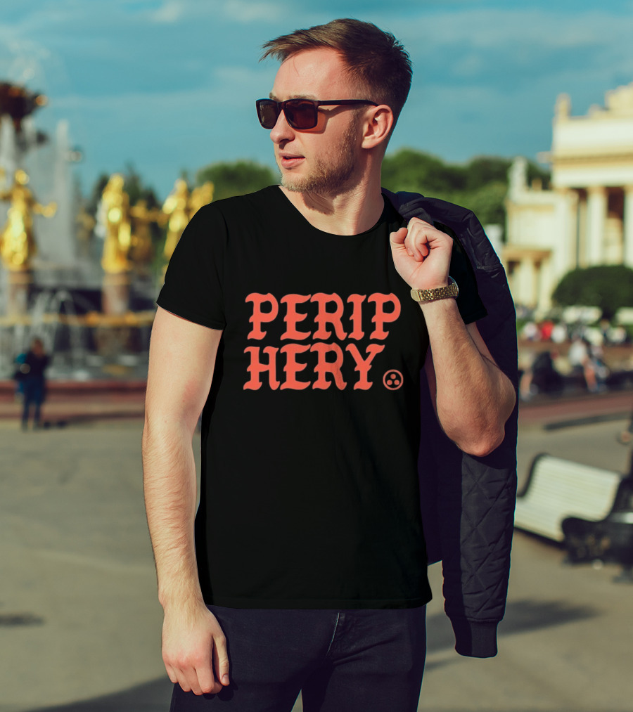 Periphery Old English Style Text Red T-Shirt