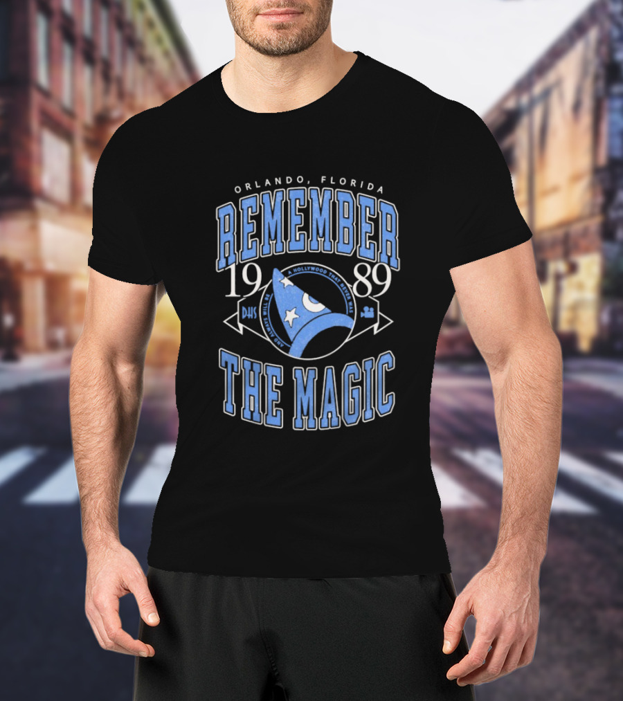 Orlando Florida 1989 Remember The Magic Hat T-Shirt