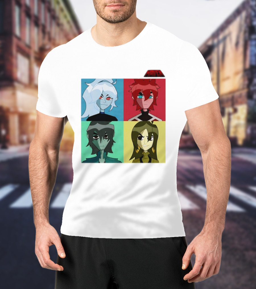 HAVEN Character Cast Art Style With Four Characters T-Shirt