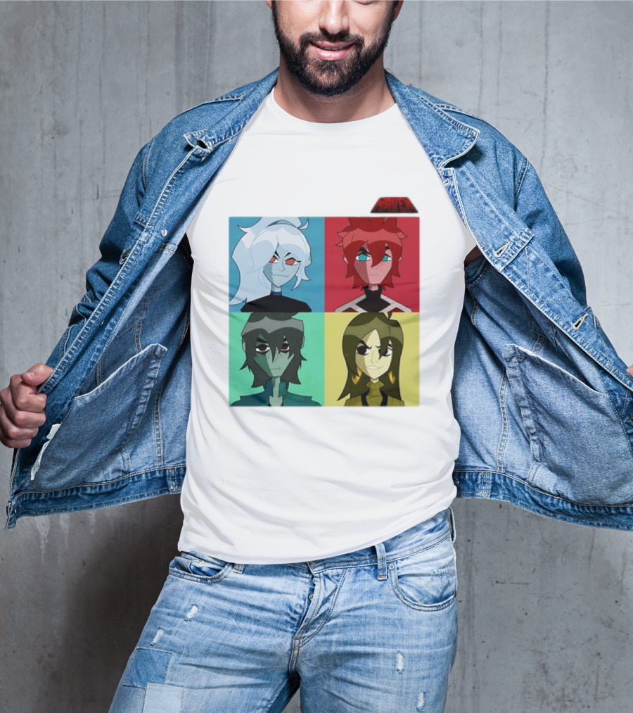 HAVEN Character Cast Art Style With Four Characters T-Shirt