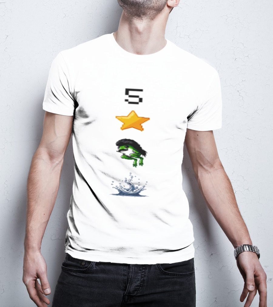 Heart And Sole Customs 5 Star Frog Jump Splash T-Shirt
