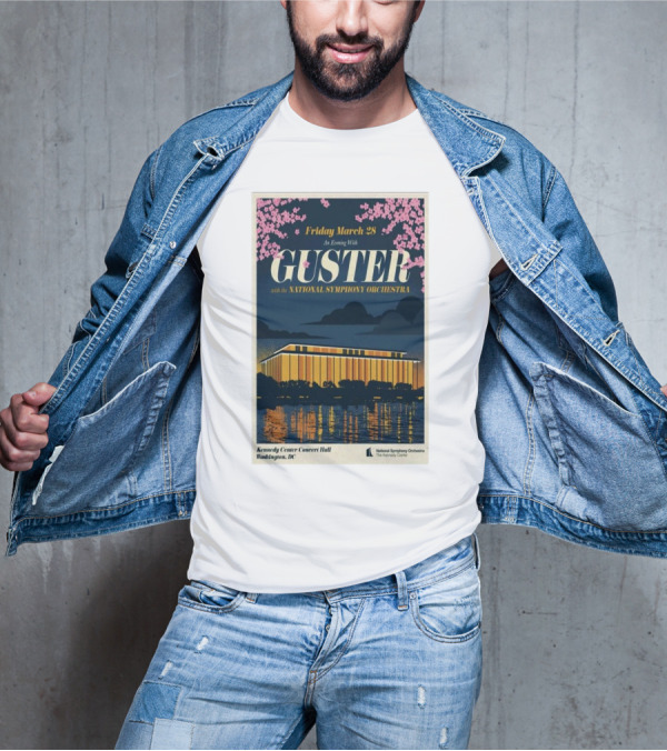 Friday March 28 An Evening With Guster National Symphony Orchestra Kennedy Center Washington DC T-Shirt