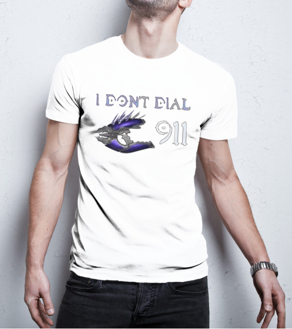 I Don't Dial 911 Halo Needler T-Shirt