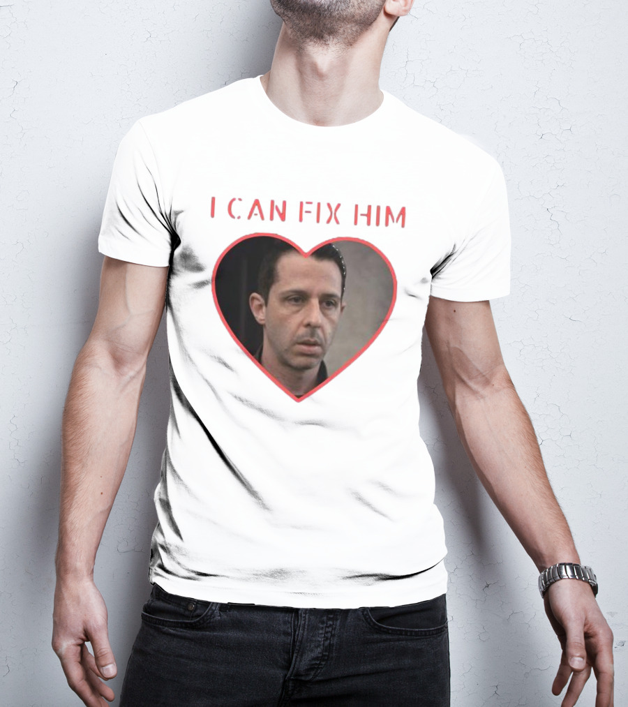 I Can Fix Him Kendall Roy Heart Outline Fan Merch T-Shirt
