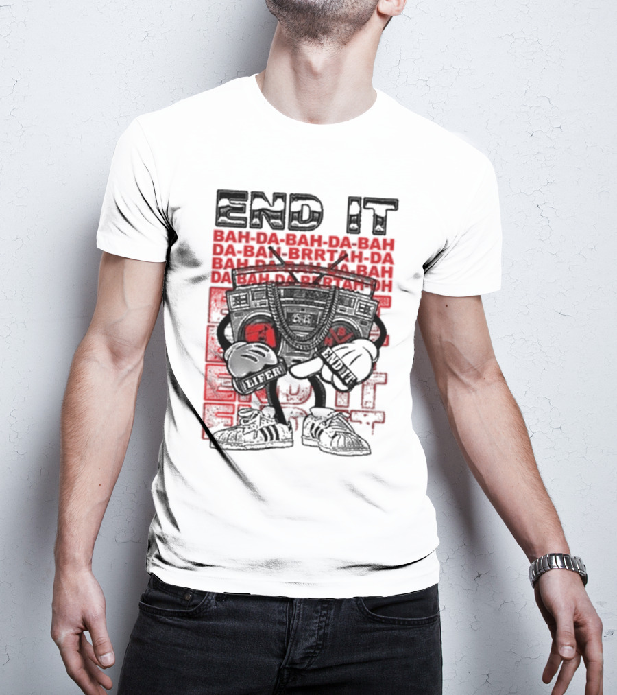 End It Holymountainprinting Baltimore Hardcore HB Lifer Ba Ba Ba Ba Ba Ba Ba Ba T-Shirt