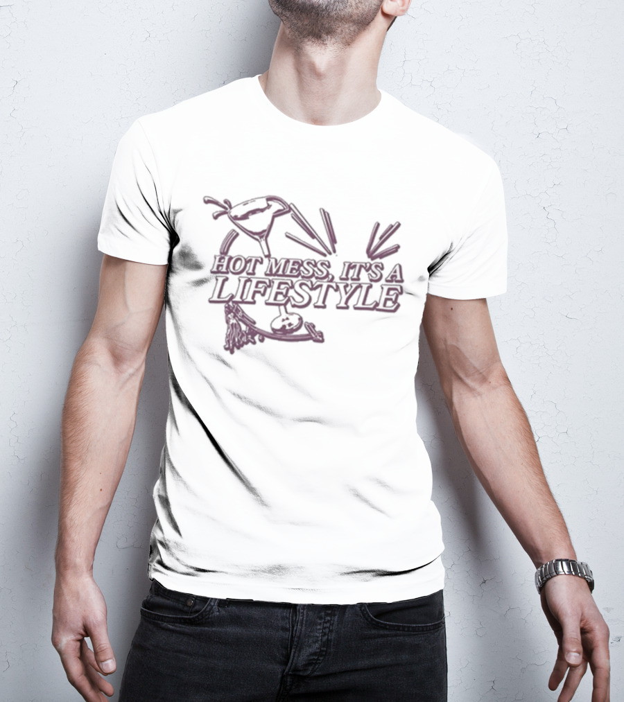 Hot Mess It's A Lifestyle Alix Earle T-Shirt