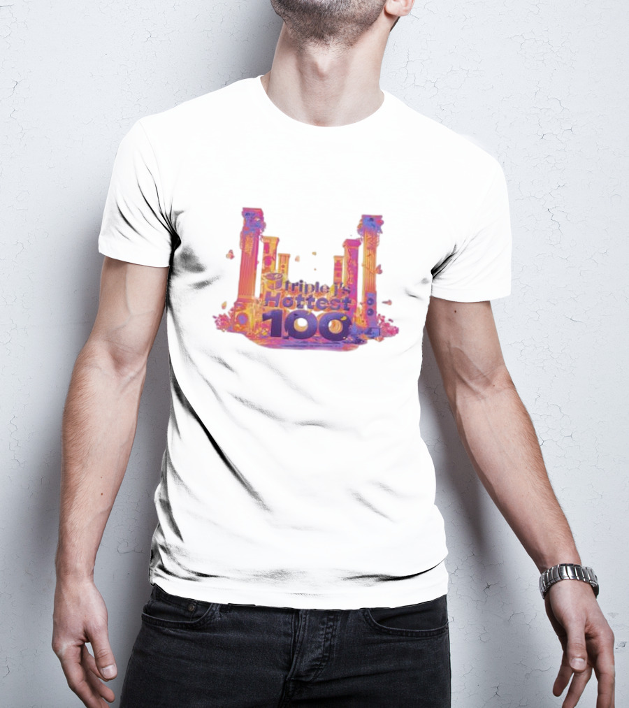 Triple J's Hottest 100 2024 White T-Shirt