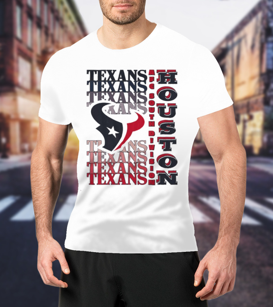 Houston Texans AFC South Division Texans Football T-Shirt