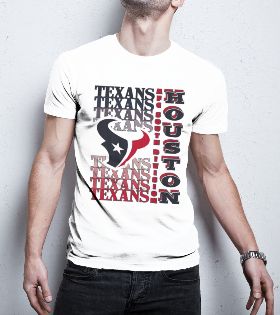 Houston Texans AFC South Division Texans Football T-Shirt