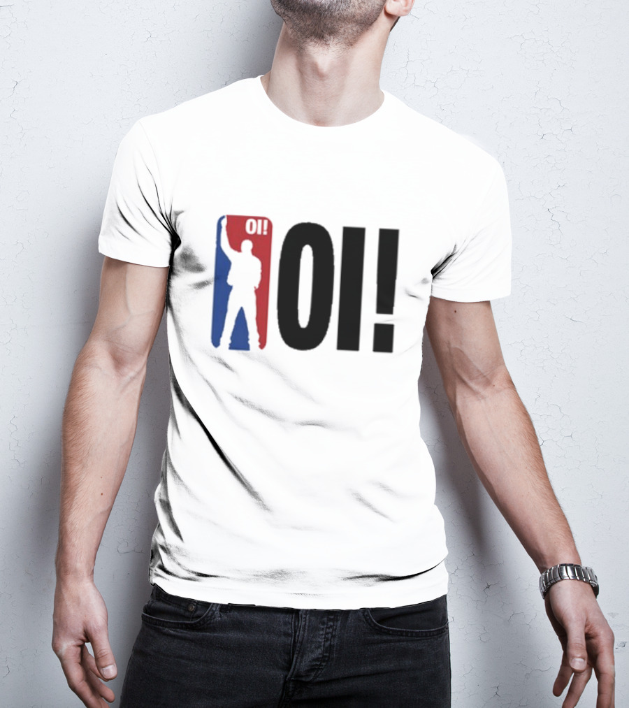 I Think We're Gonna Be Okay Red Blue Silhouette T-Shirt