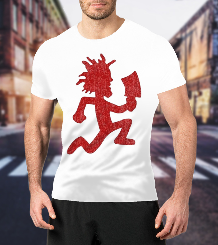Insane Clown Posse Hatchetman Running Red Axeman T-Shirt