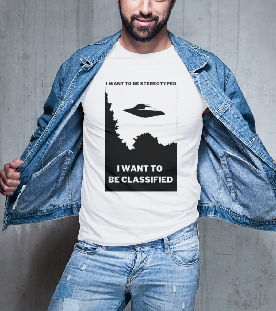 I Want To Be Stereotyped I Want To Be Classified Dead Kennedys T-Shirt