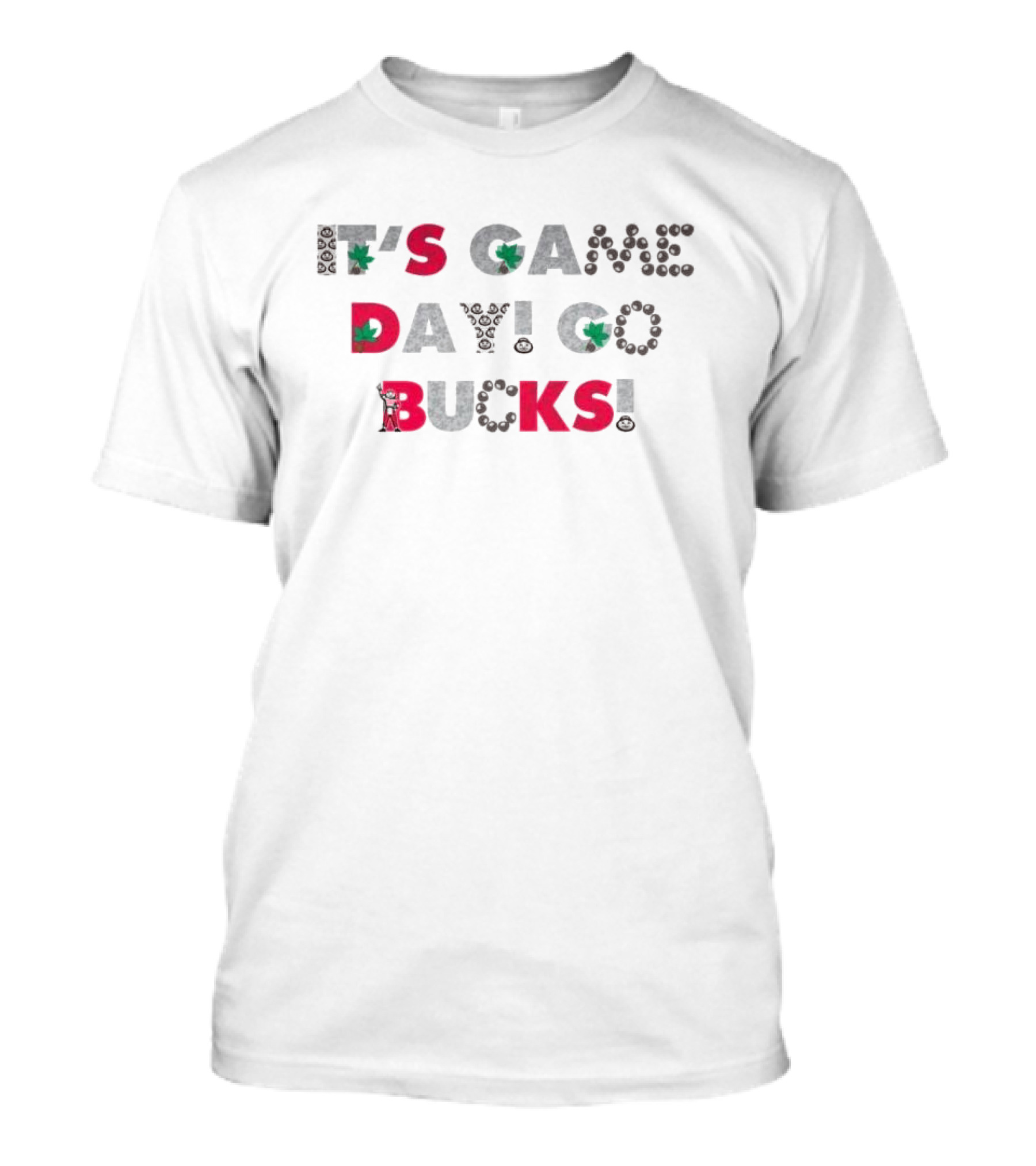 It's Game Day Go Bucks Ohio State Buckeyes National Champions T-Shirt