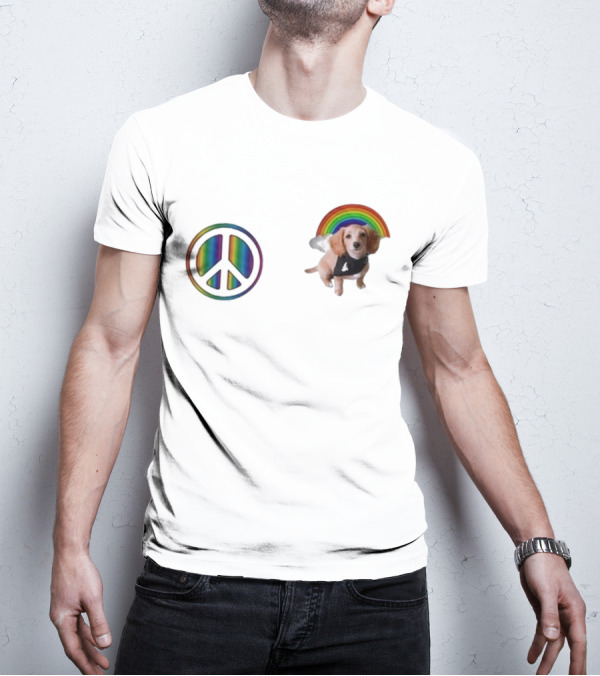 Illenium The Princess Peanut Rainbow Peace 2025 T-Shirt
