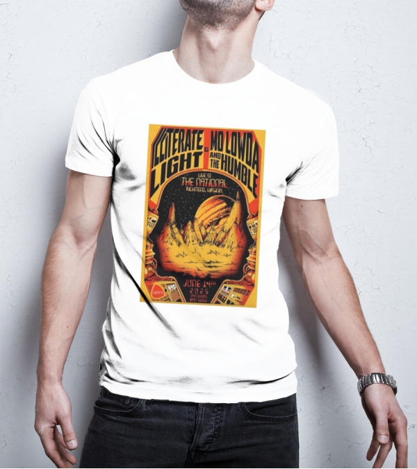 Illiterate Light Mo Lowda The Humble Live At The National Richmond Virginia June 14 2025 T-Shirt