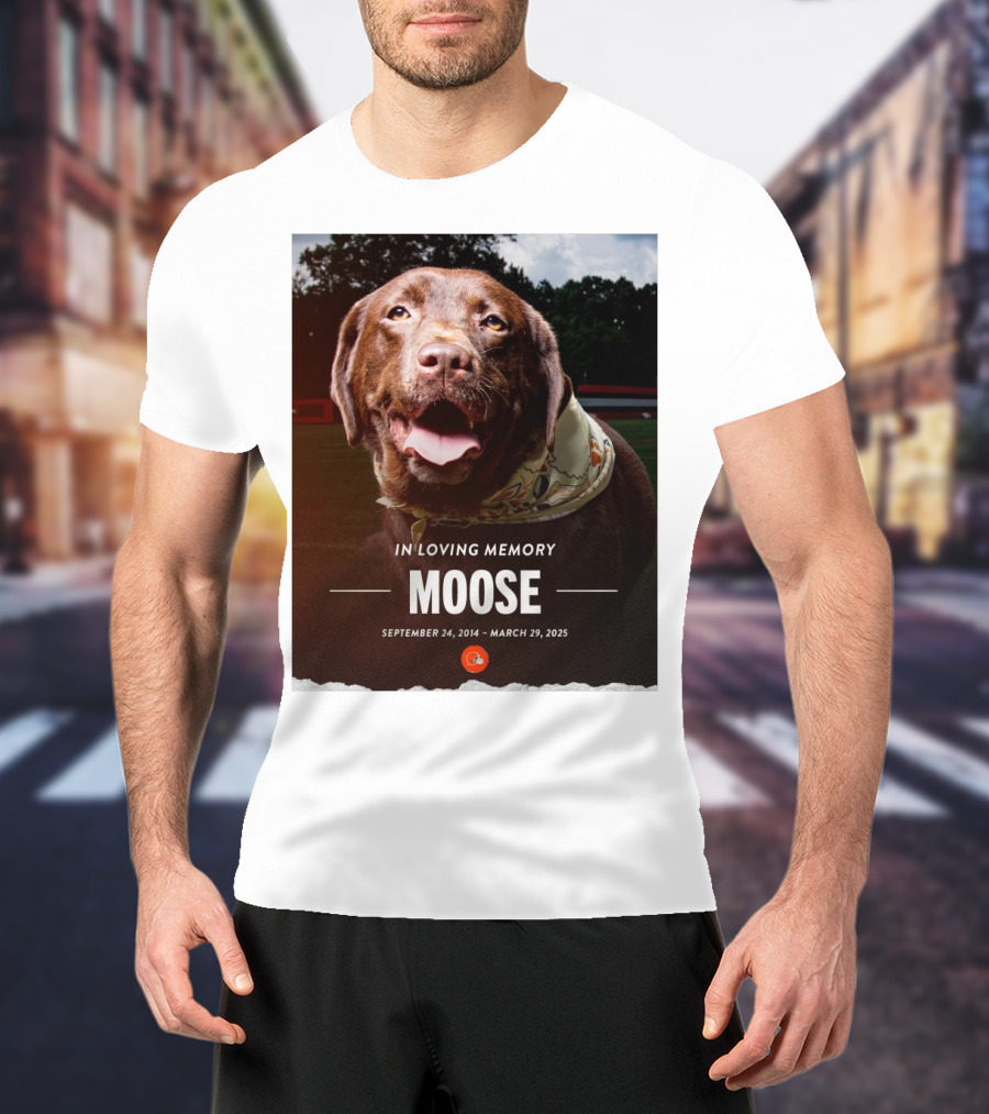 Cleveland Browns NFL In Loving Memory Moose September 24 2014 March 29 2025 Hard Knocks Star T-Shirt