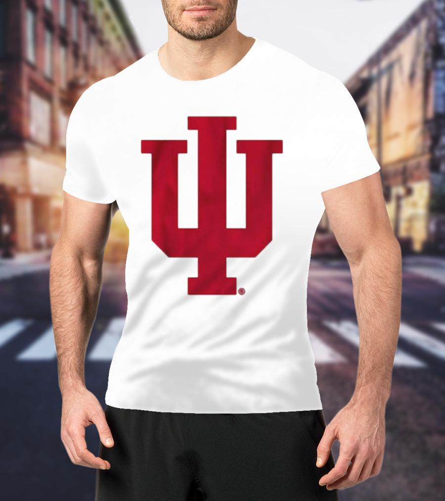 Indiana Hoosiers IU Crimson Emblem T-Shirt