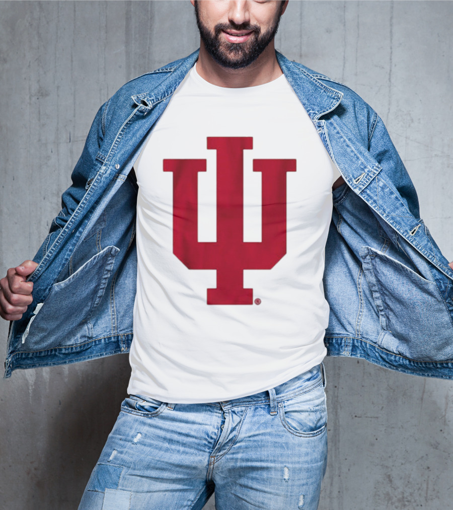 Indiana Hoosiers IU Crimson Emblem T-Shirt