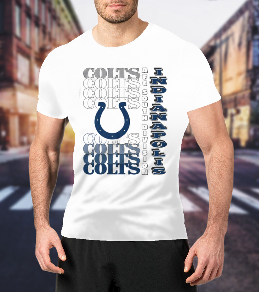 Indianapolis Colts AFC South Division Classic Colts Branding T-Shirt