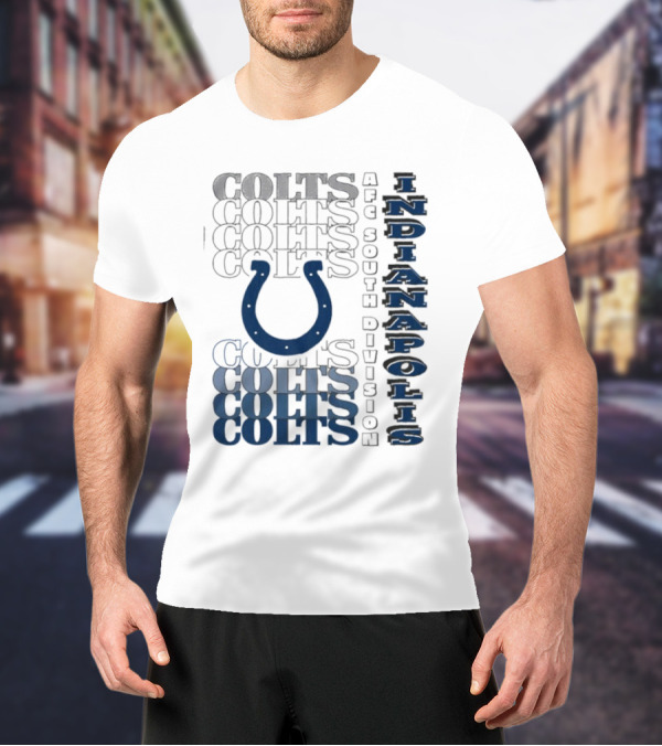 Indianapolis Colts AFC South Division Classic Colts Branding T-Shirt