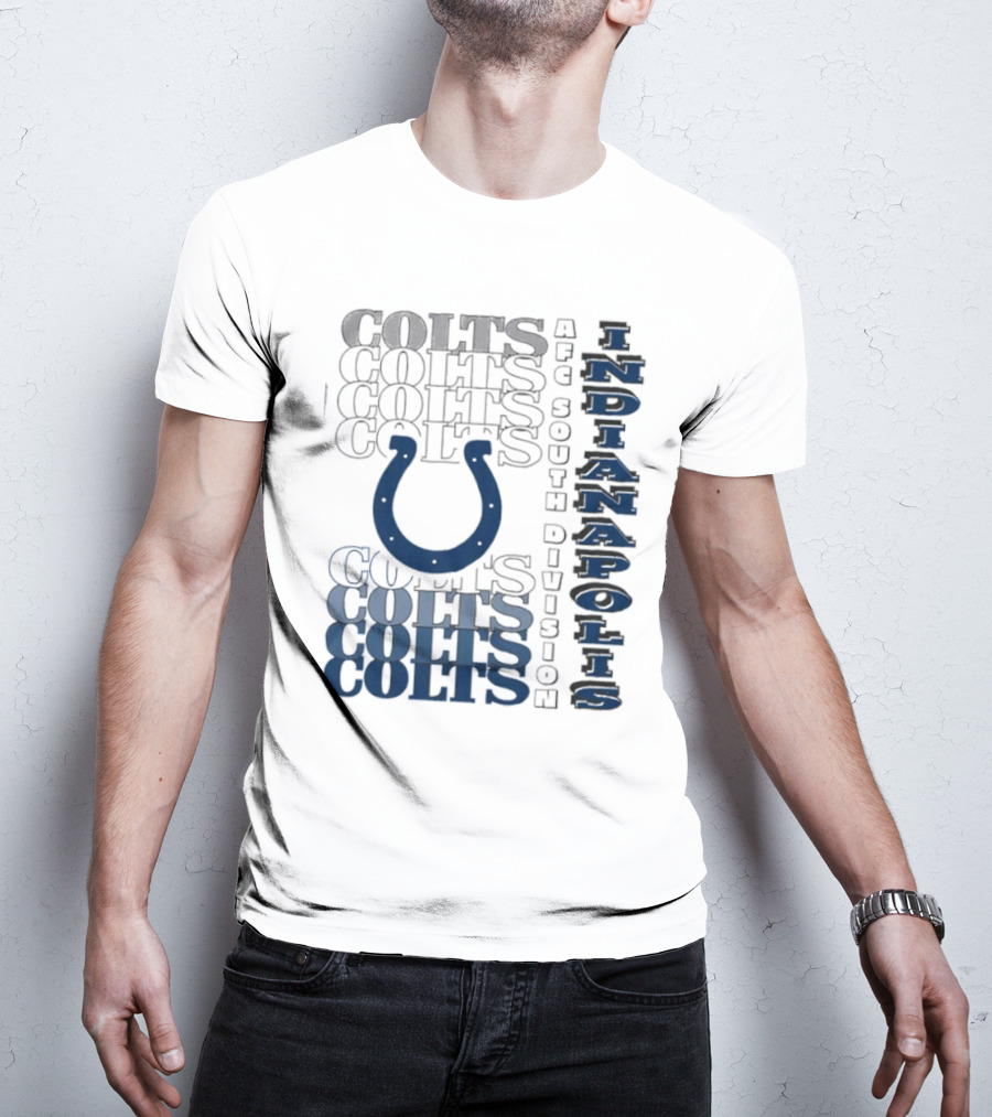 Indianapolis Colts AFC South Division Classic Colts Branding T-Shirt