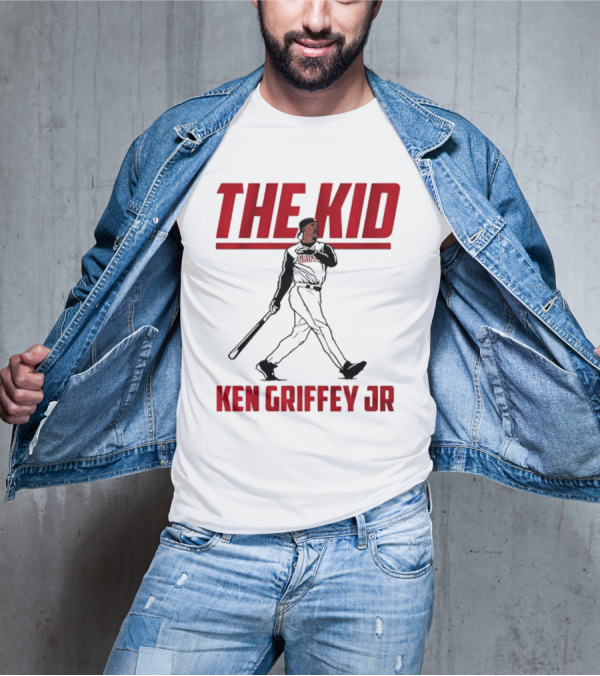 Ken Griffey Jr Cincinnati The Kid Baseball Legend T-Shirt