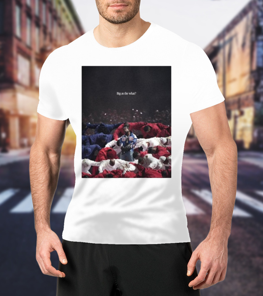 Kendrick Lamar Big As The What 2025 Performance Aesthetic T-Shirt
