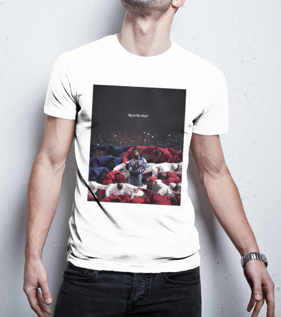 Kendrick Lamar Big As The What 2025 Performance Aesthetic T-Shirt