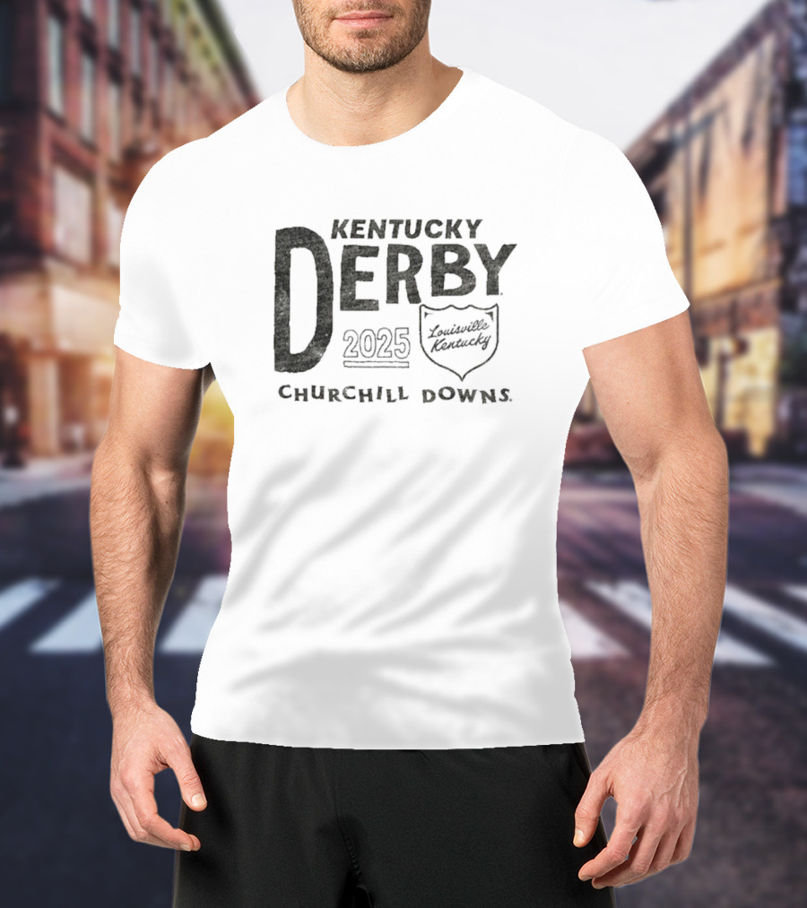 Kentucky Derby 2025 Louisville Churchill Downs Vintage Racing Event T-Shirt