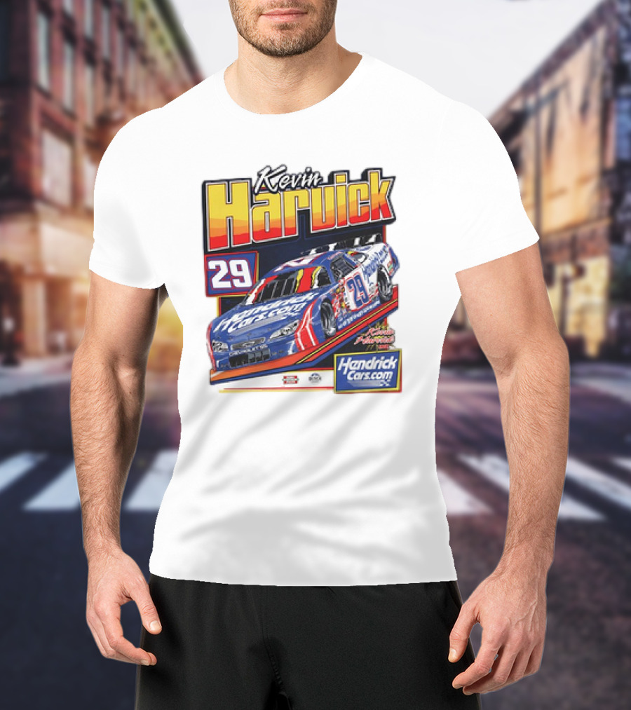 Kevin Harvick 29 Hendrick Cars Racing Car T-Shirt
