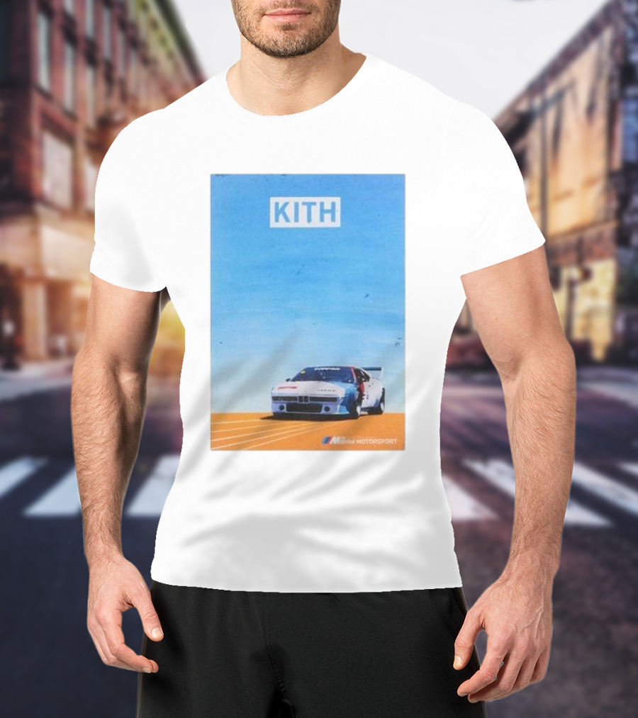 Kith BMW Motorsport Retro Vintage M1 Racing T-Shirt