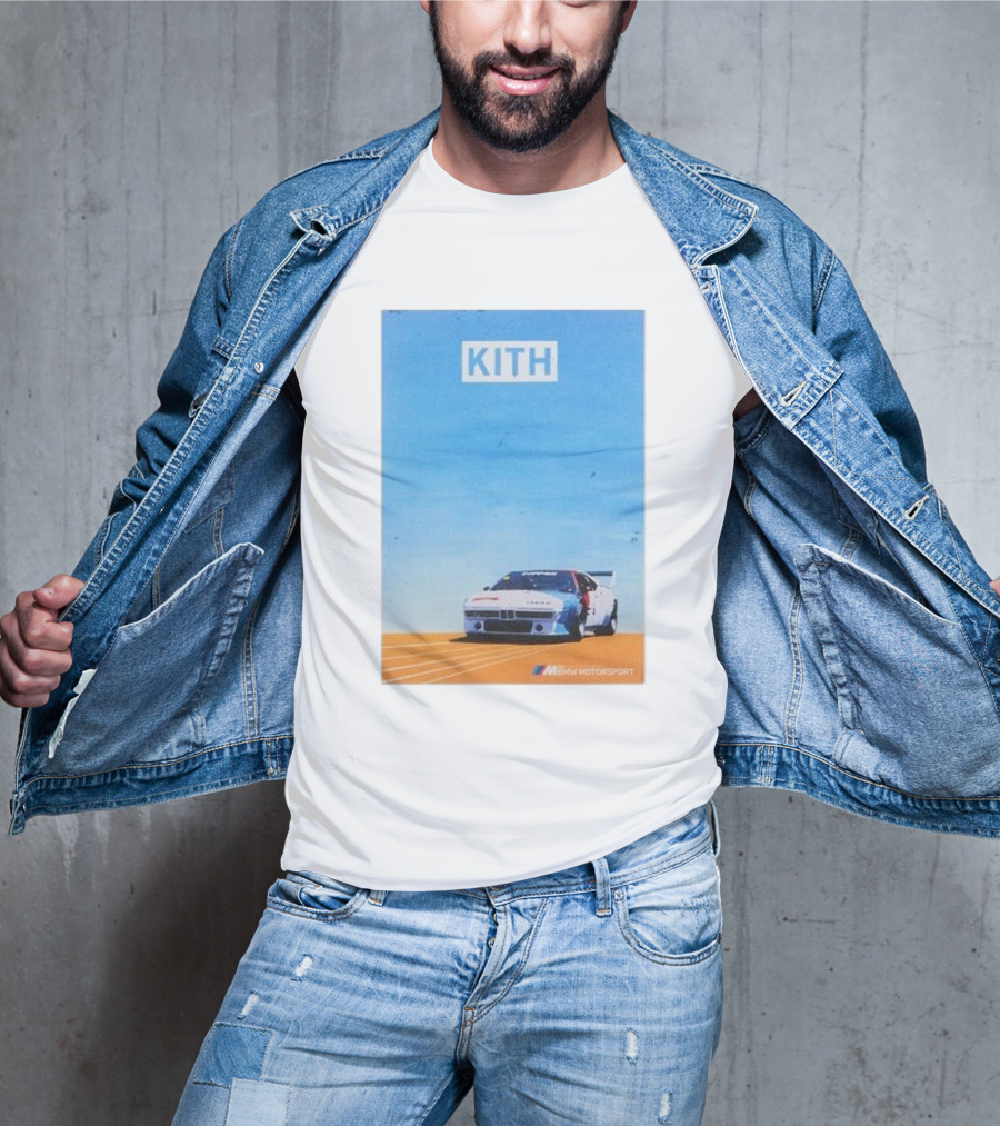 Kith BMW Motorsport Retro Vintage M1 Racing T-Shirt