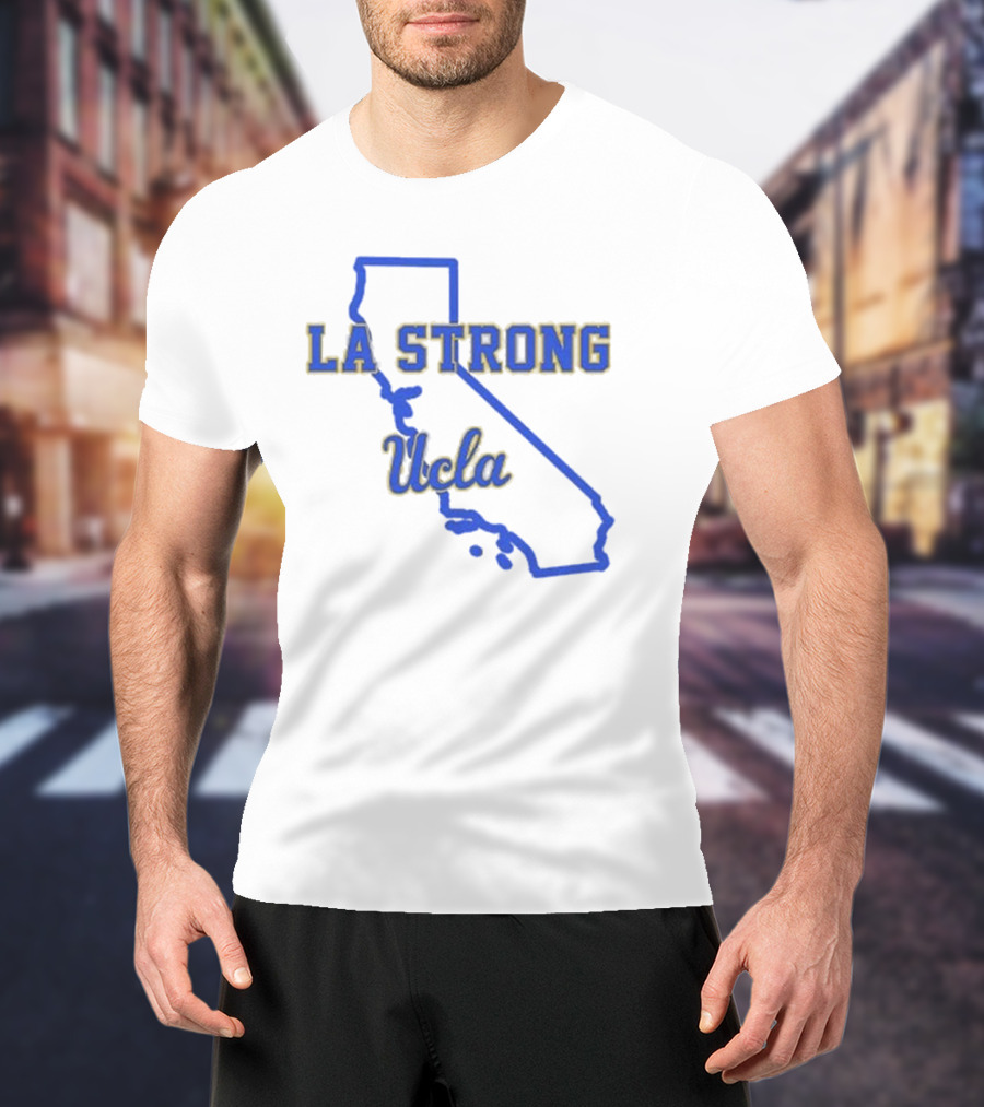 UCLA LA Strong California Outline T-Shirt