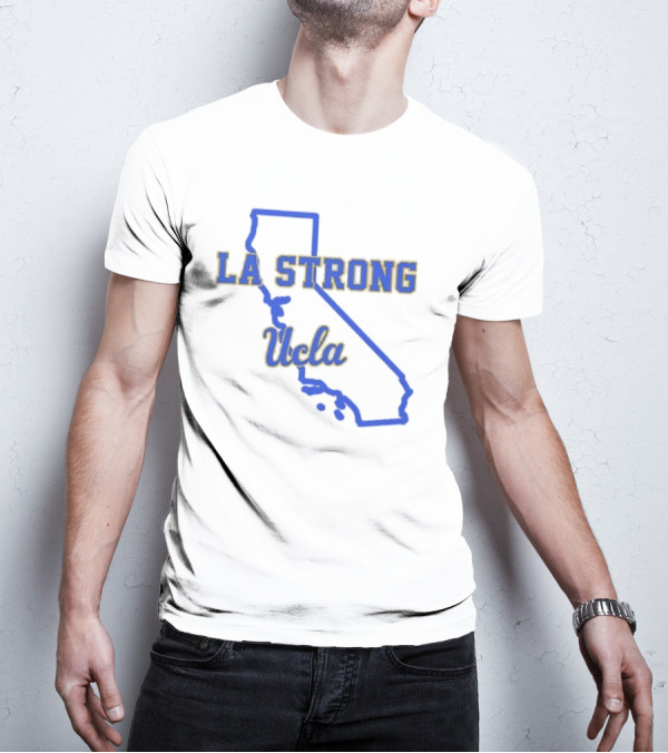 UCLA LA Strong California Outline T-Shirt