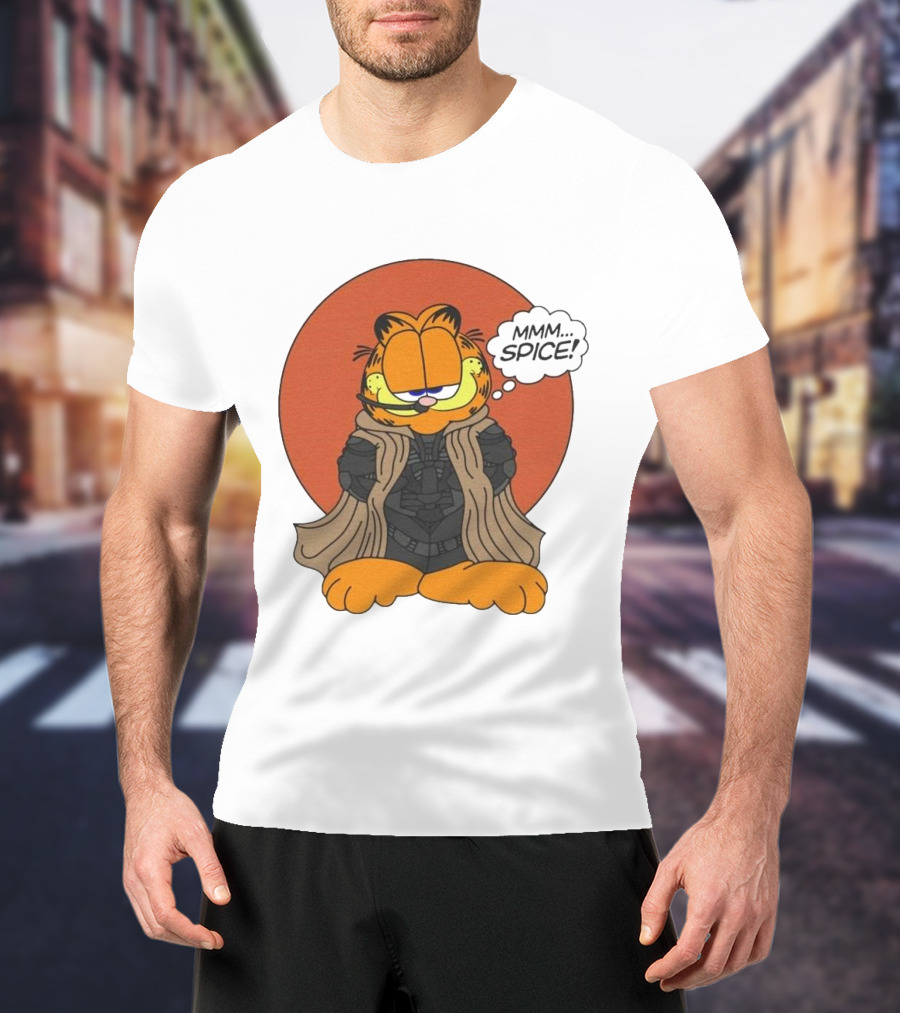 Garfield Lasagna Al Gaib Mmm Spice Dune Crossover T-Shirt