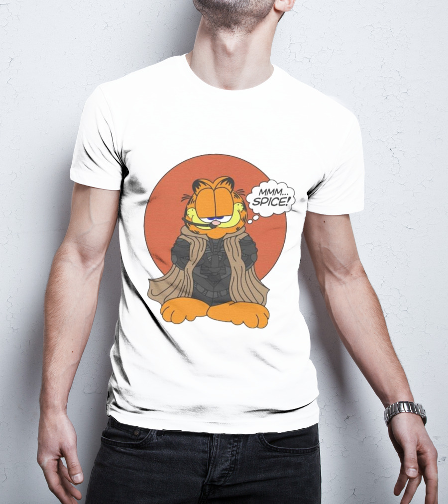 Garfield Lasagna Al Gaib Mmm Spice Dune Crossover T-Shirt