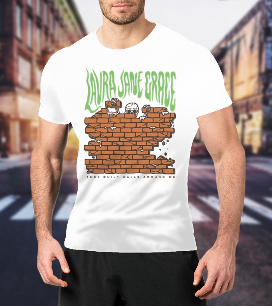 Laura Jane Grace Walls They Built Walls Around Me T-Shirt