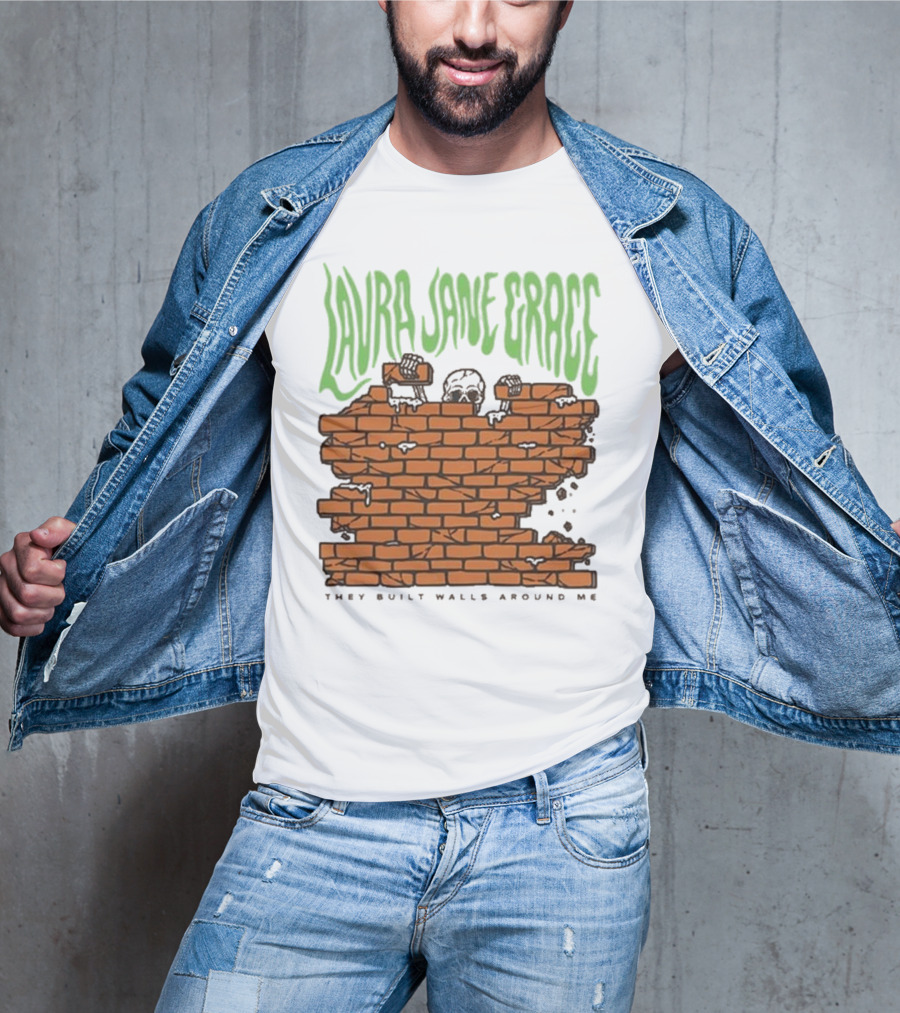 Laura Jane Grace Walls They Built Walls Around Me T-Shirt