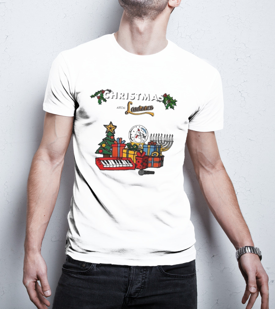 Lawrence Christmas Gifts And Tree 2024 T-Shirt