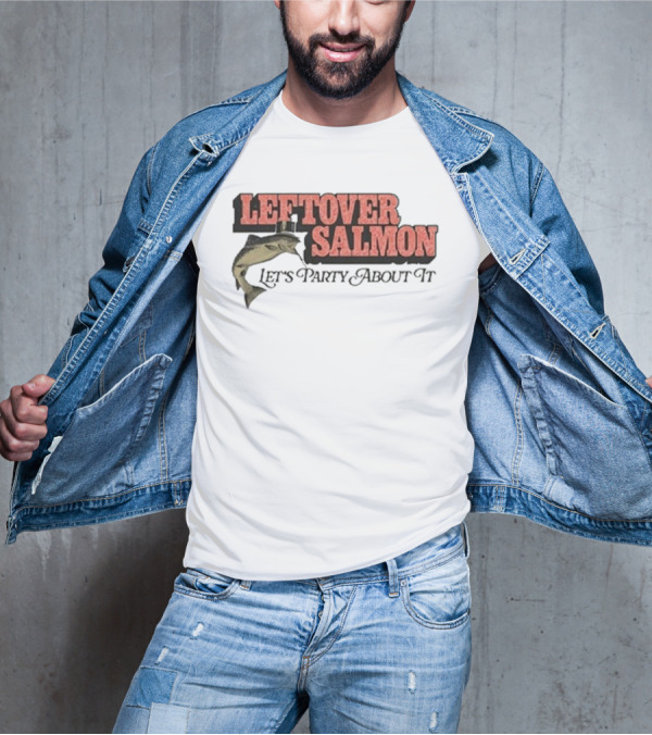 Leftover Salmon Let's Party About It Fish Graphic T-Shirt