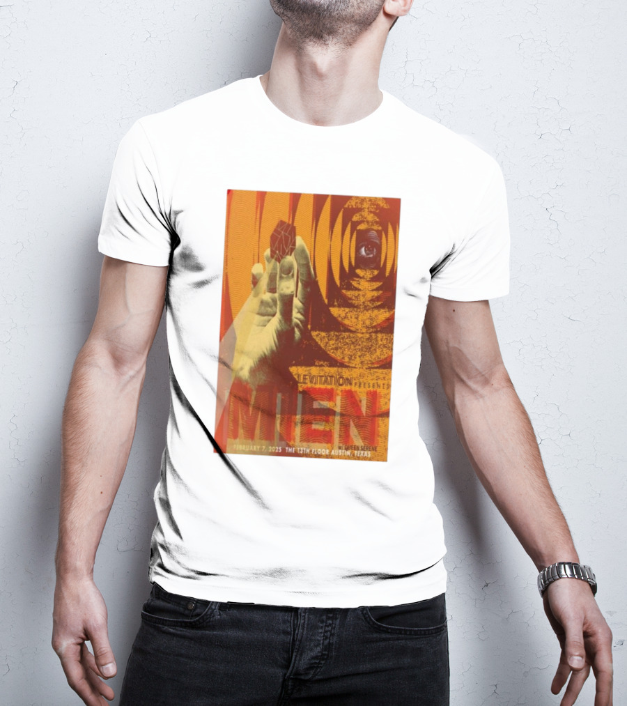 Levitation Presents Mien February 7 2025 The 13th Floor Austin Texas With Queen Serene T-Shirt