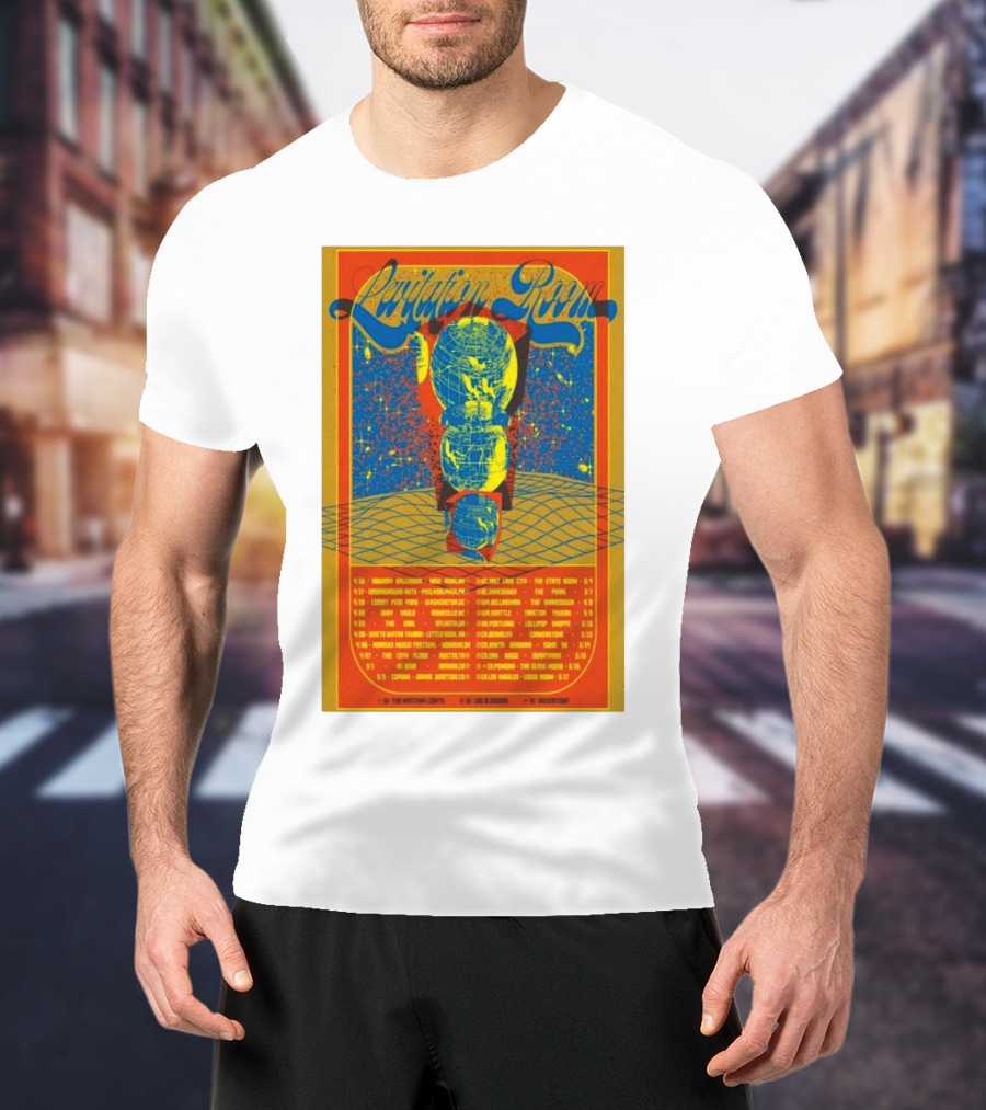 Levitation Room The Murlocs East & West Coast Tour 2025 Dates And Cities T-Shirt