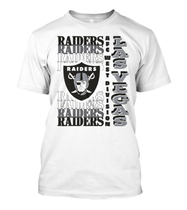 Las Vegas Raiders AFC West Division T-Shirt