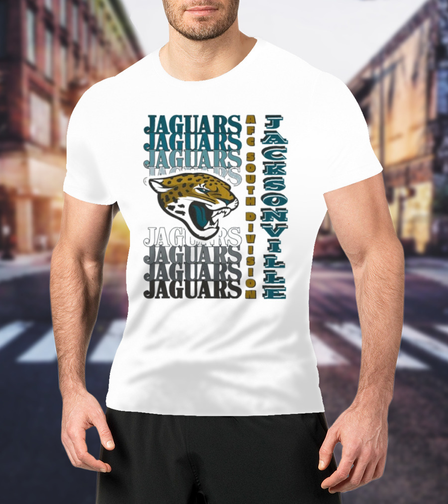 Jacksonville Jaguars AFC South Division Bold Team Spirit T-Shirt