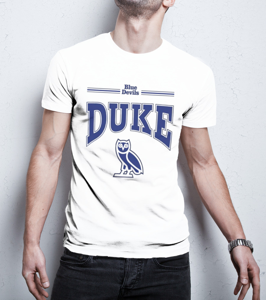 Jayson Tatum Ovo Duke Blue Devils Owl T-Shirt