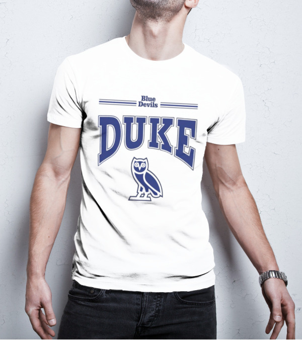 Jayson Tatum Ovo Duke Blue Devils Owl T-Shirt