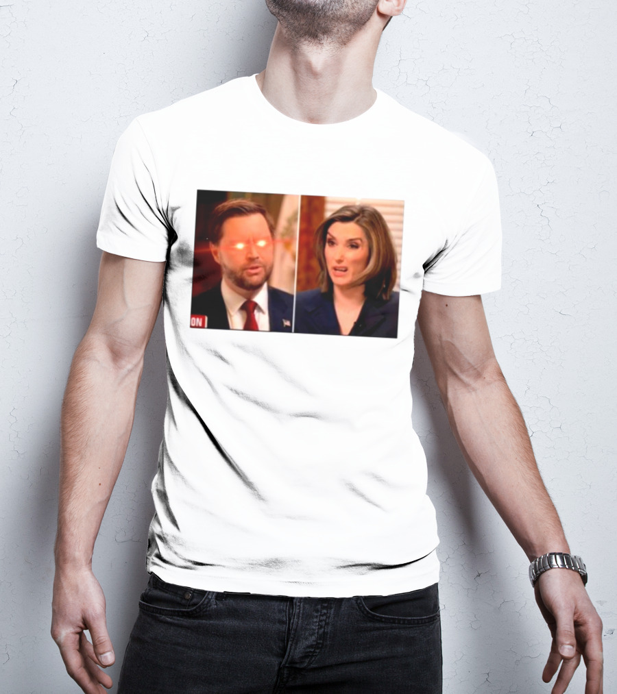 Jd Vance Clashes With Cbs’s Margaret Brennan Over Tulsi Gabbard T-Shirt