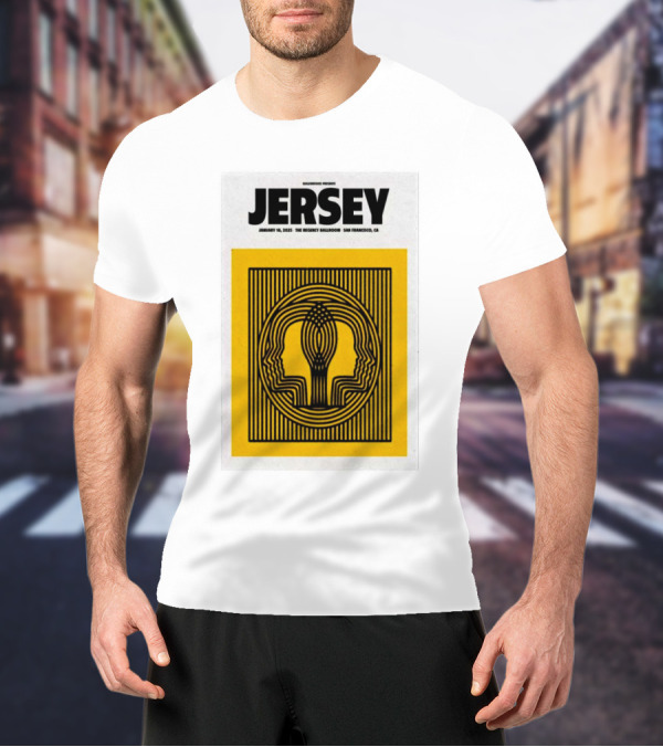 Goldenvoice Presents Jersey January 18, 2025 The Regency Ballroom San Francisco CA T-Shirt
